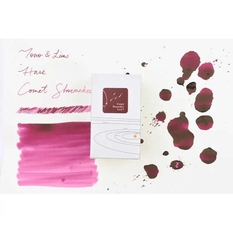 Tono & Lims Glass Pen Ink Bottle - Crystal Line - HASE - Comet Shoemaker-Levy 9 - 30ml