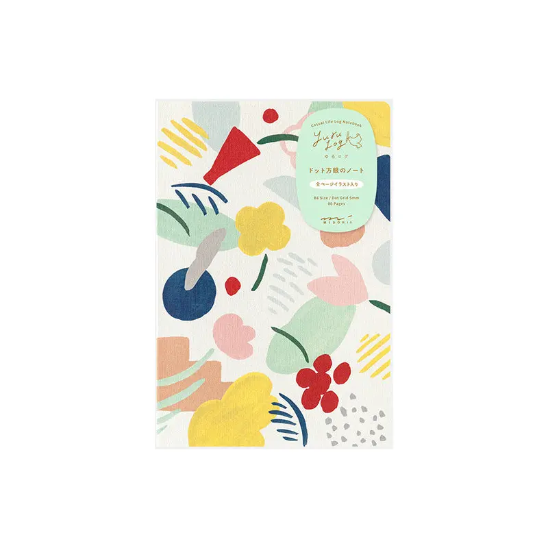 Yuru Log Notebook - Motif Textile - B6 (Coming Soon)