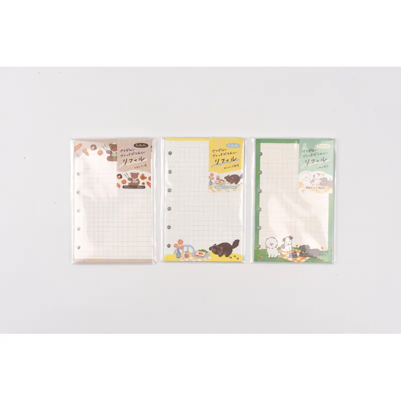 Furukawa Paper - fufufu Notebook Refill - Mini 6