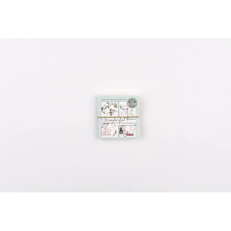 MU Die-cut Washi Book - #7 Wonderful Four Seasons